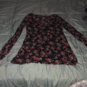 Free People Floral Shirt